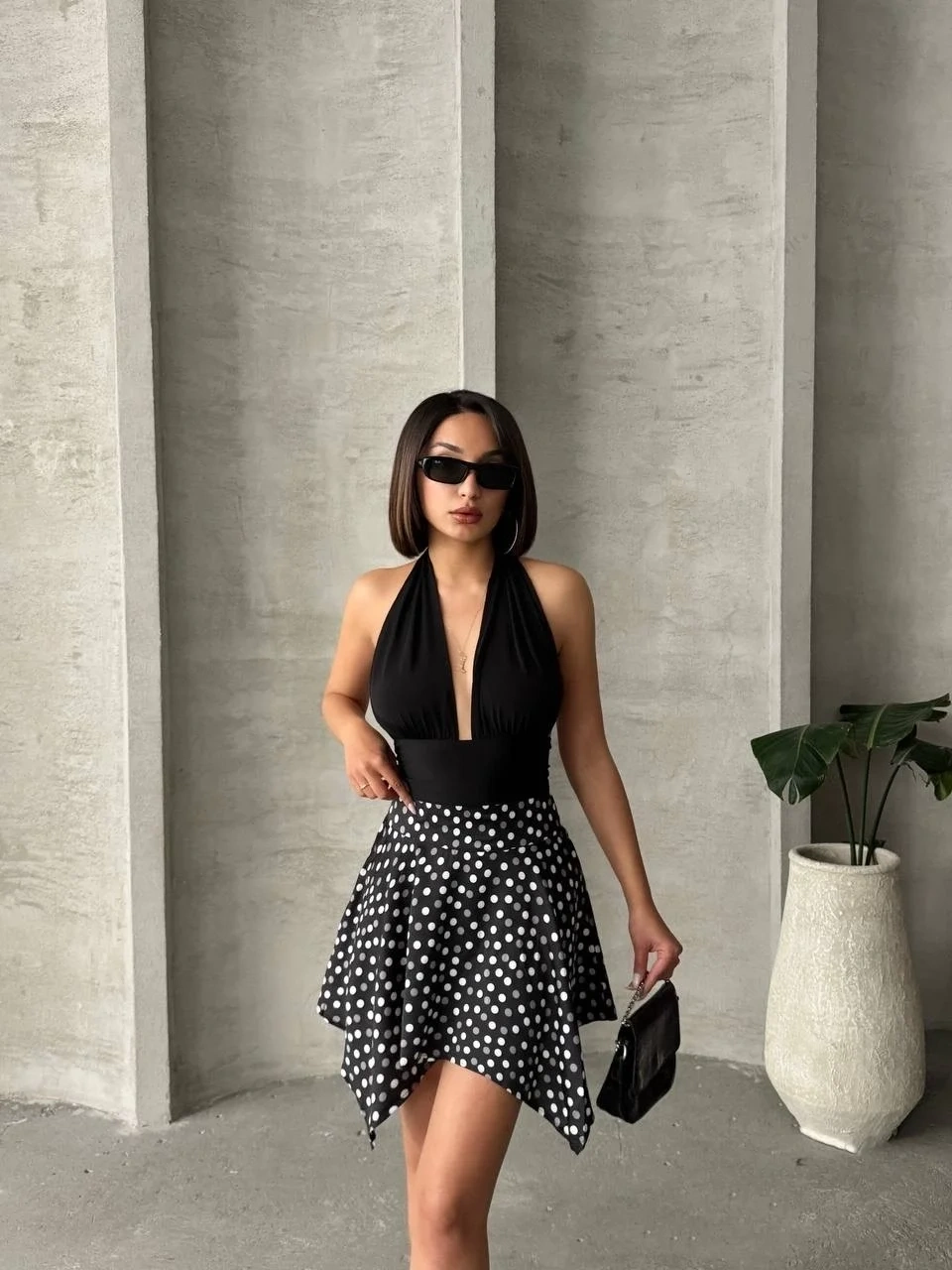 Puantiyeli etek s25900