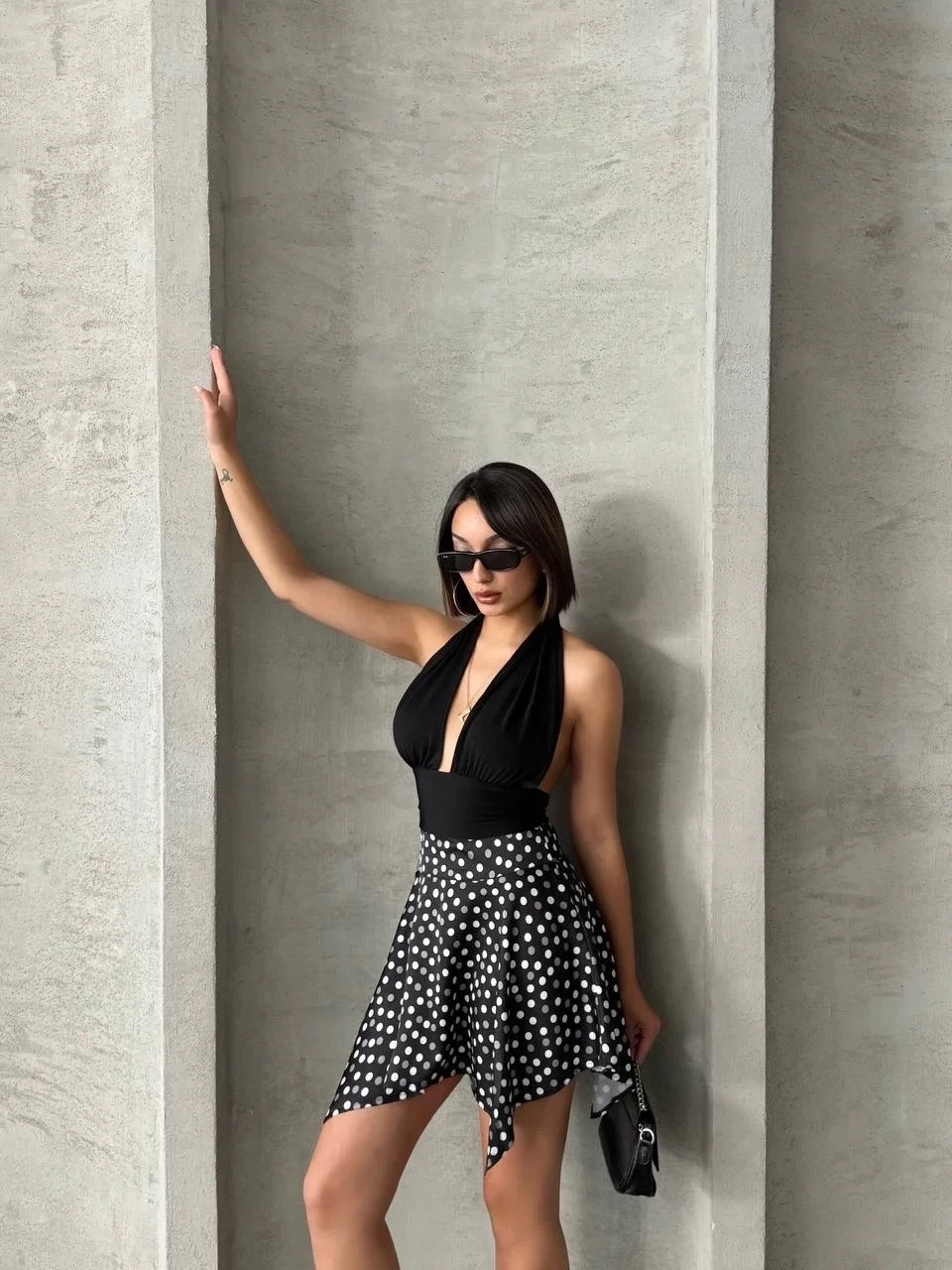 Puantiyeli etek s25900