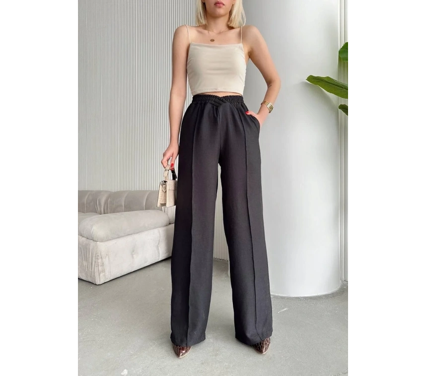 Beli çapraz pantolon