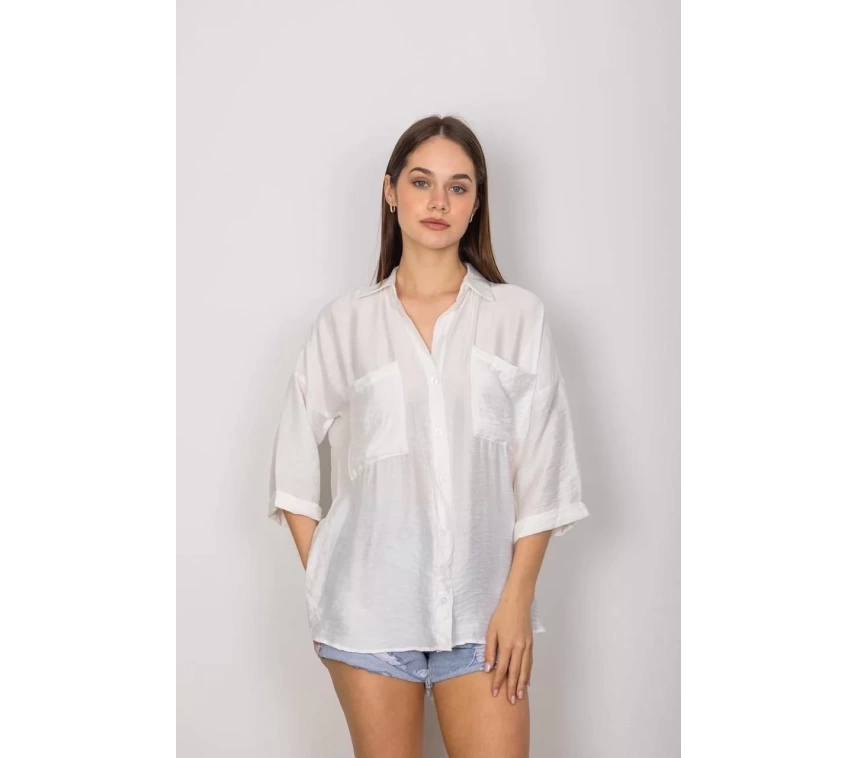 Cepli salaş gömlek t1010