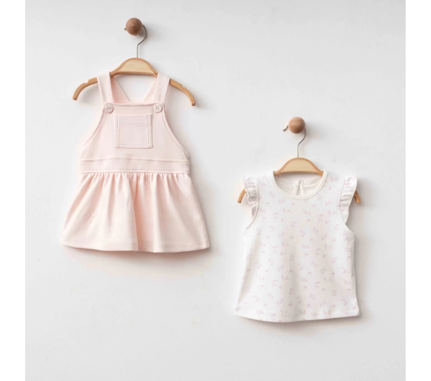 Eslenza Baby Badili Elbise 0143 Pembe