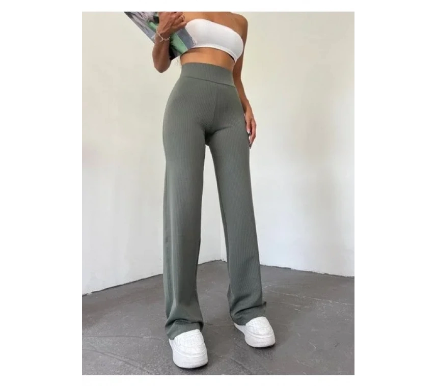 fitilli palazzo pantolon gri