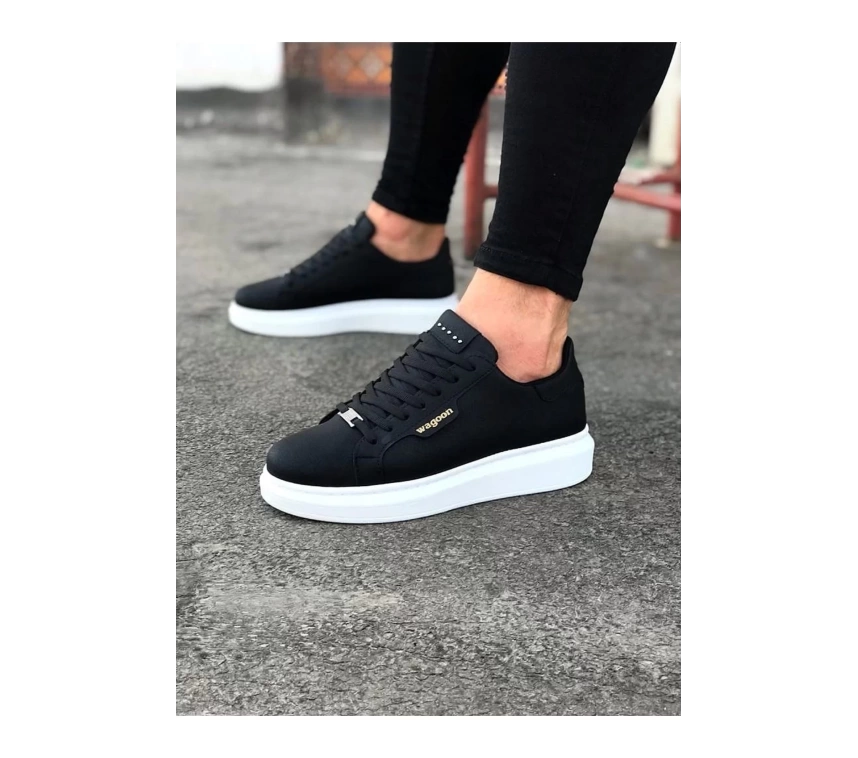 WG01 Siyah Erkek Casual Ayakkabı