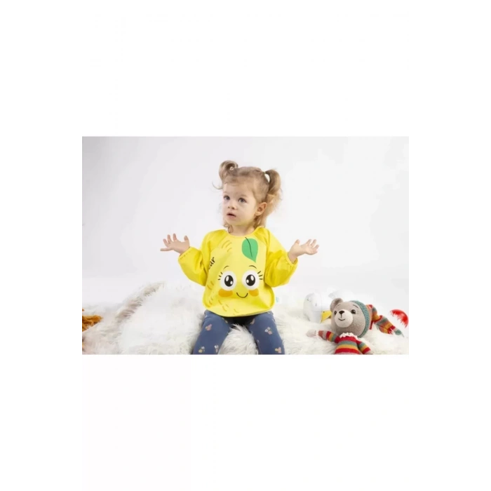 Eterelle 3 Adet Giyilebilir Meyve Desenli Kollu Önlük