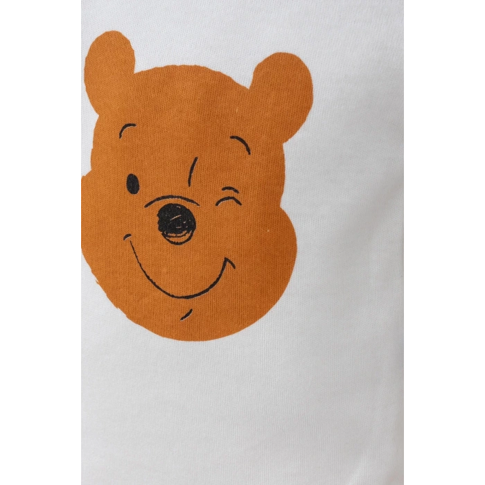 Eterelle Ayıcık Desenli Şapkalı Erkek Bebek Takım