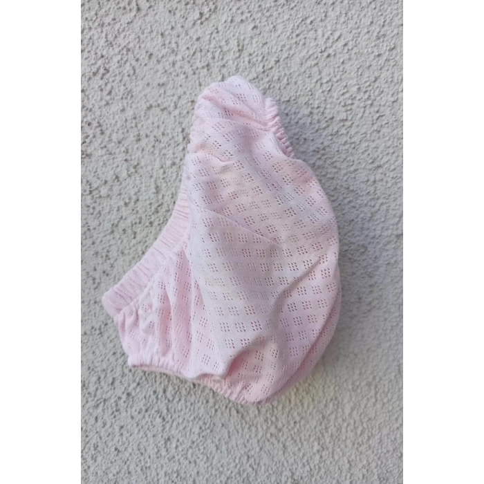 Eterelle Bebek Brode Fiyonklu Külotlu Yazlık Takım