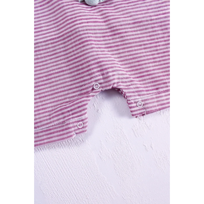 Eterelle Candy Figürlü Badili Kız Bebek Tulumu