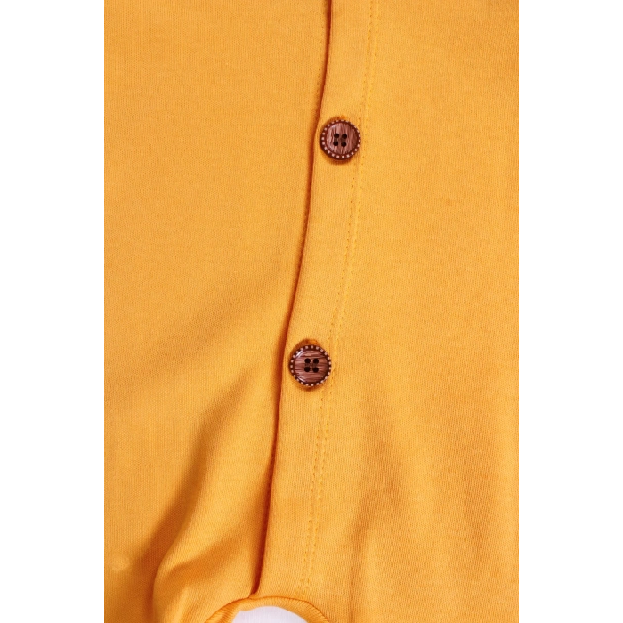 Eterelle Düğmeli Önden Açık İnterlok Tulum