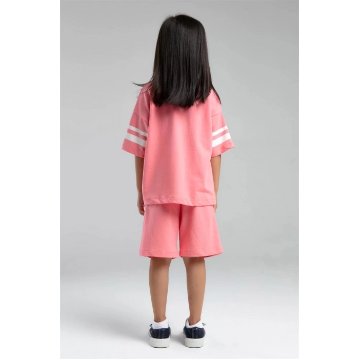 Eterelle U.s Polo Bermuda Takım Us2091-4 Neon Pembe