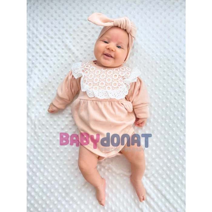 Eterelle Karpuz Kollu Kız Bebek Tulum