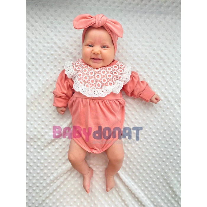 Eterelle Karpuz Kollu Kız Bebek Tulum