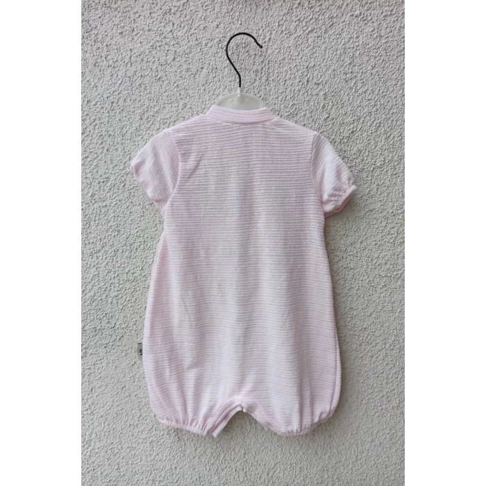 Eterelle Kedi Figürlü Kısa Kız Tulum 3-6-9 Ay