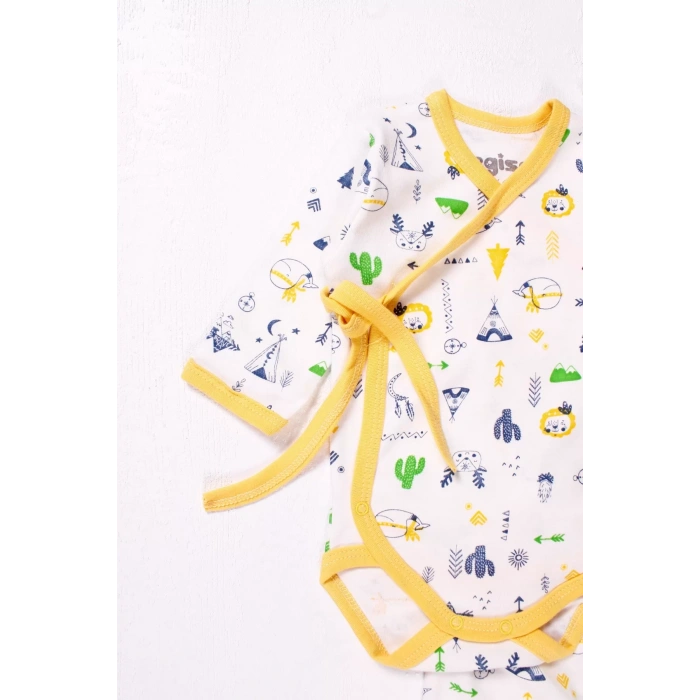 Eterelle Kruvaze Bağlamalı Camp Desenli 2li Erkek Takım