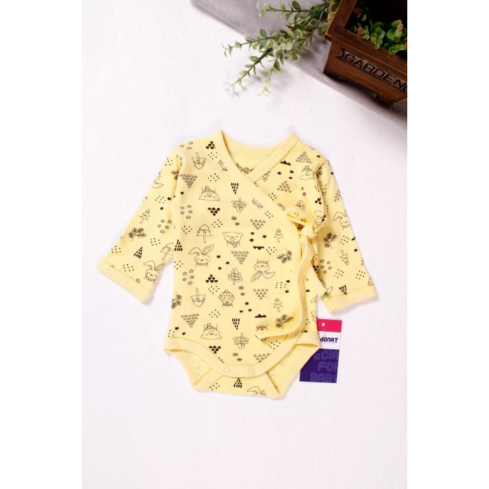 Eterelle Kruvaze Bağlamalı Orman Desenli 2li Erkek Takım