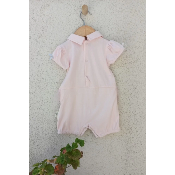 Eterelle Kuğu Desenli Kız Tulum