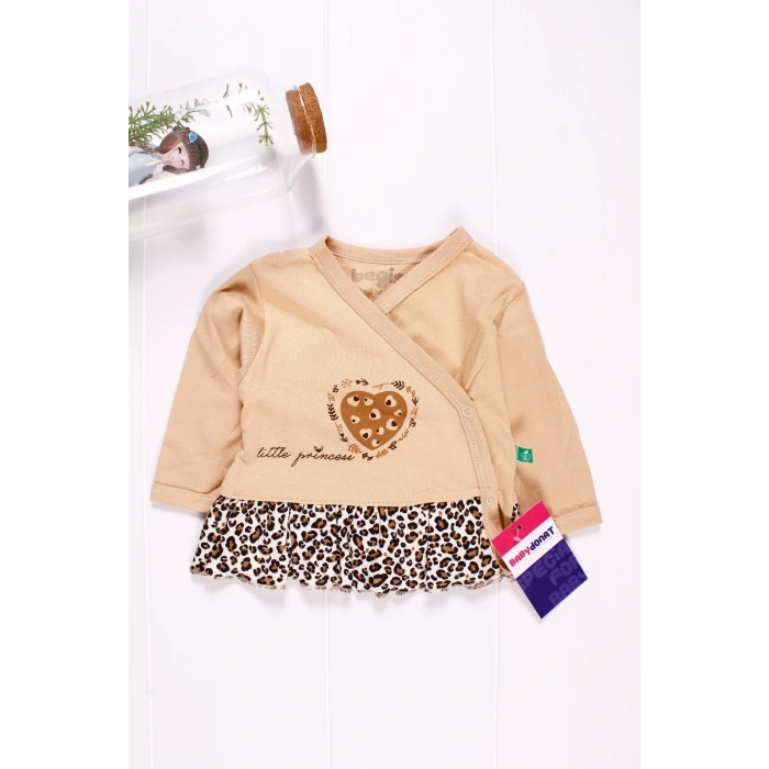 Eterelle Leopar Detaylı 5li Kız Bebek Hastane Çıkış Seti