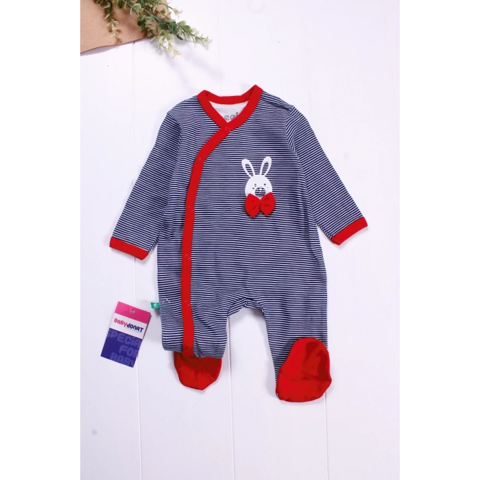 Eterelle Love Desenli Erkek Bebek 4lü Tulum Seti