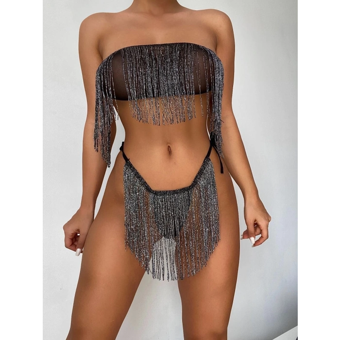 Nightlight Püsküllü Takım 3062