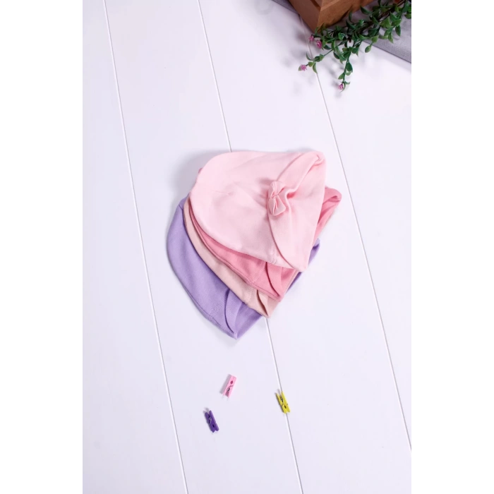 Eterelle Robası Astarlı Fiyonk Şapkalı Kız Bebek Tulum