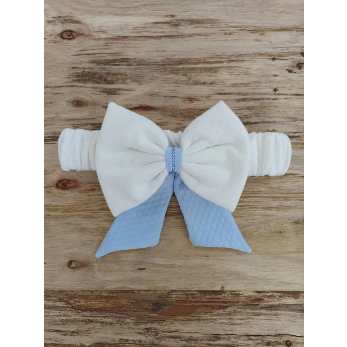 Eterelle Yenidoğan Bal Peteği My Prince Taç Nakışlı Delüks Kundak Bebek Battaniyesi Mavi