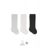 Eterelle Bistyle Derby Dizaltı Çorap 3lü Bs40101 Ekru Gri Siyah