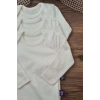 Eterelle Unisex % 100 Pamuk Uzun Kol 3 Adet Bebek Ve Çocuk Body
