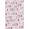 Eterelle Kırmızı Bear Desenli 80*80 Müslin Bebek Battaniyesi