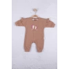 Eterelle Kirpi Nakışlı % 100 Pamuk Kız Bebek Tulum