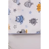 Eterelle Monster Desenli 95*120 Müslin Bebek Battaniyesi
