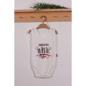 Eterelle Abisinin Minik Aşkı Desenli Askılı Unisex Body