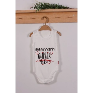 Eterelle Annennesinin Minik Aşkı Desenli Askılı Unisex Body