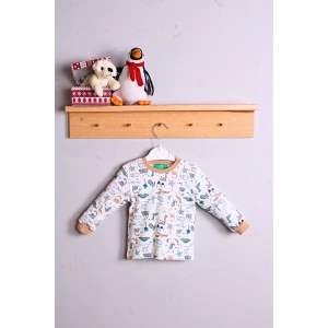 Eterelle Dinazor Desenli Erkek Bebek Eşofman Takımı %100 Pamuk