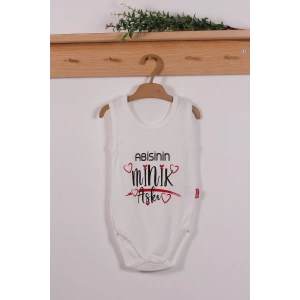 Eterelle Abisinin Minik Aşkı Desenli Askılı Unisex Body