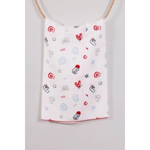 Eterelle Harf Desenli 80*80 Müslin Bebek Battaniyesi