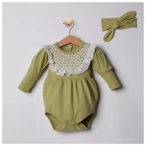 Eterelle Karpuz Kollu Kız Bebek Tulum