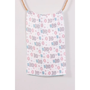 Eterelle Mavi Bear Desenli 80*80 Müslin Bebek Battaniyesi