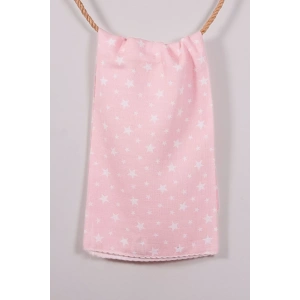 Eterelle Somon Yıldız Desenli 80*80 Müslin Bebek Battaniyesi