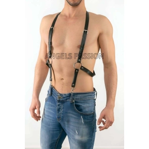 Eterelle Deri Erkek  Pantolon Aksesuar - Erkek  Deri Fantazi Giyim - Brfm29