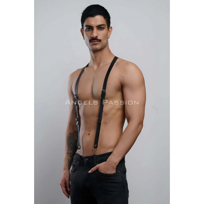 Eterelle Deri Erkek  Pantolon Kemeri, Erkek  Askılı Kemer - Brfm37