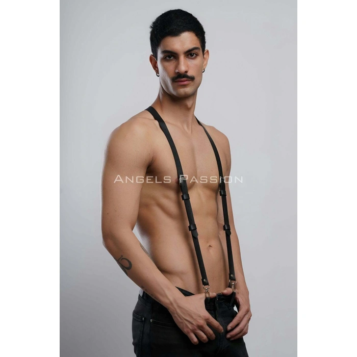 Eterelle Deri Erkek  Pantolon Kemeri, Erkek  Askılı Kemer - Brfm37