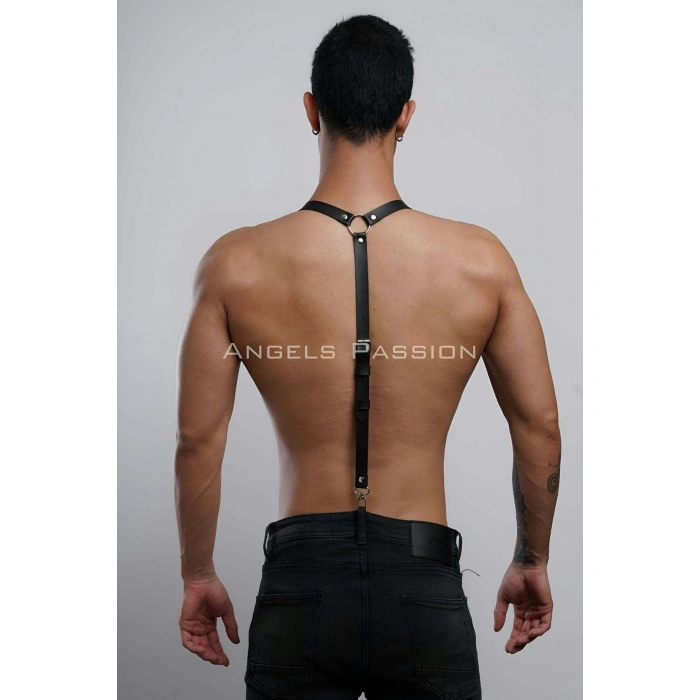 Eterelle Deri Erkek  Pantolon Kemeri, Erkek  Askılı Kemer - Brfm37