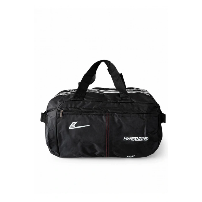 Siyah Unisex Spor ve Seyahat Çantası