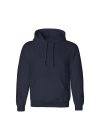 Erkek Uzun Kol Kapşonlu Basic Sweatshirt hoodie - Lacivert