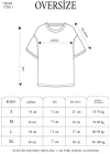 Unisex Basic Bisiklet Yaka Oversize T-Shirt - Gri