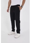 Unisex Üç İplik Basic Eşofman Pantolon - Siyah