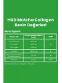 HUD Matcha Kolajen (Tip I ve Tip III) ve Yeşil Çay Ekstresi 300 G (30 Günlük Porsiyon)