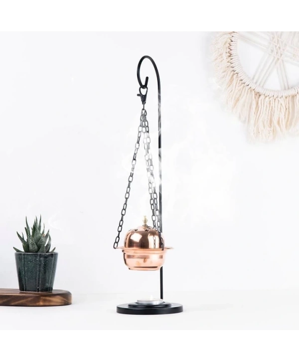 Bakır Askılı Buhurdanlık
