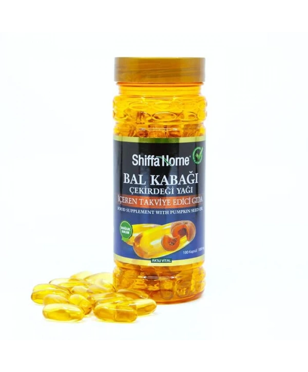 Bal Kabağı Çekirdeği Yağı Softjel