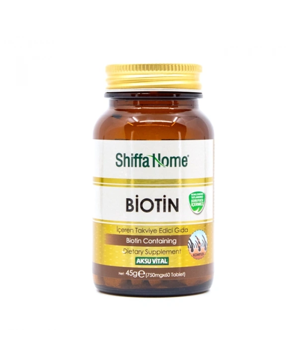 Biotin 60 Tablet 750 mg