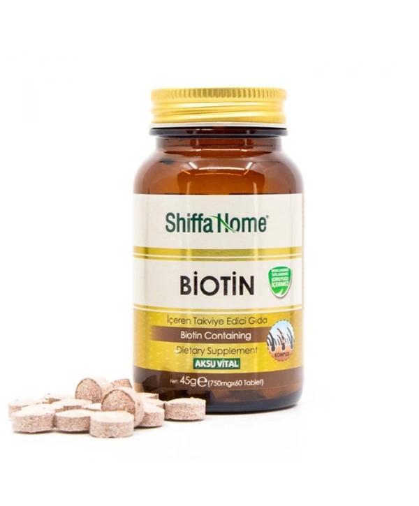 Biotin 60 Tablet 750 mg